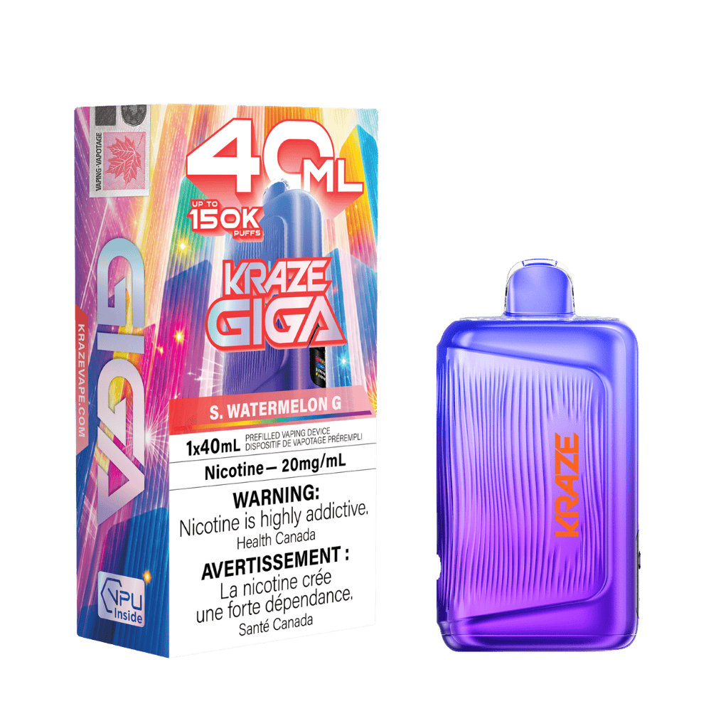 Kraze Giga 150k S Watermelon G disposable vape