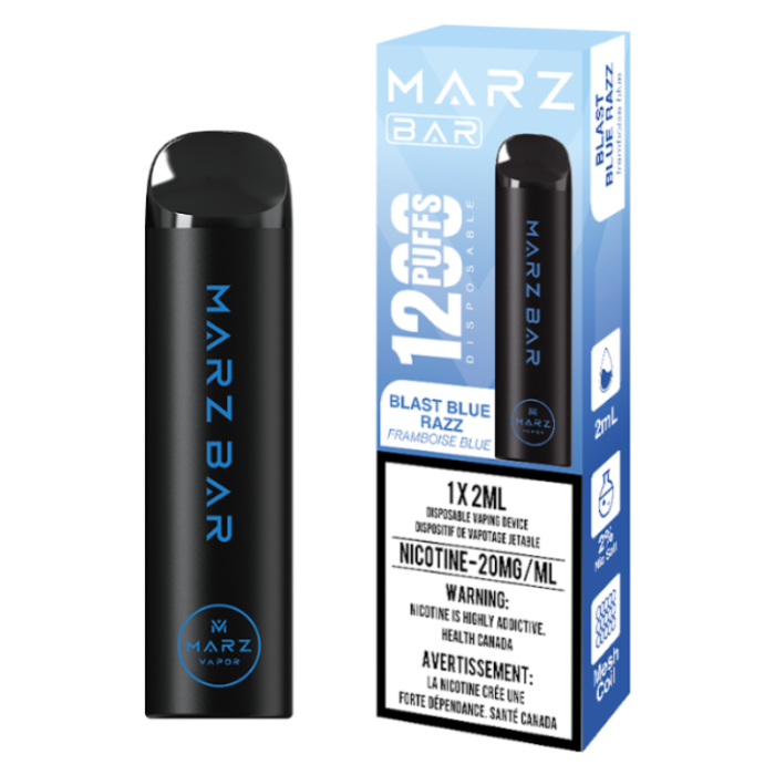 Marz Bar 1200 Blast Blue Razz