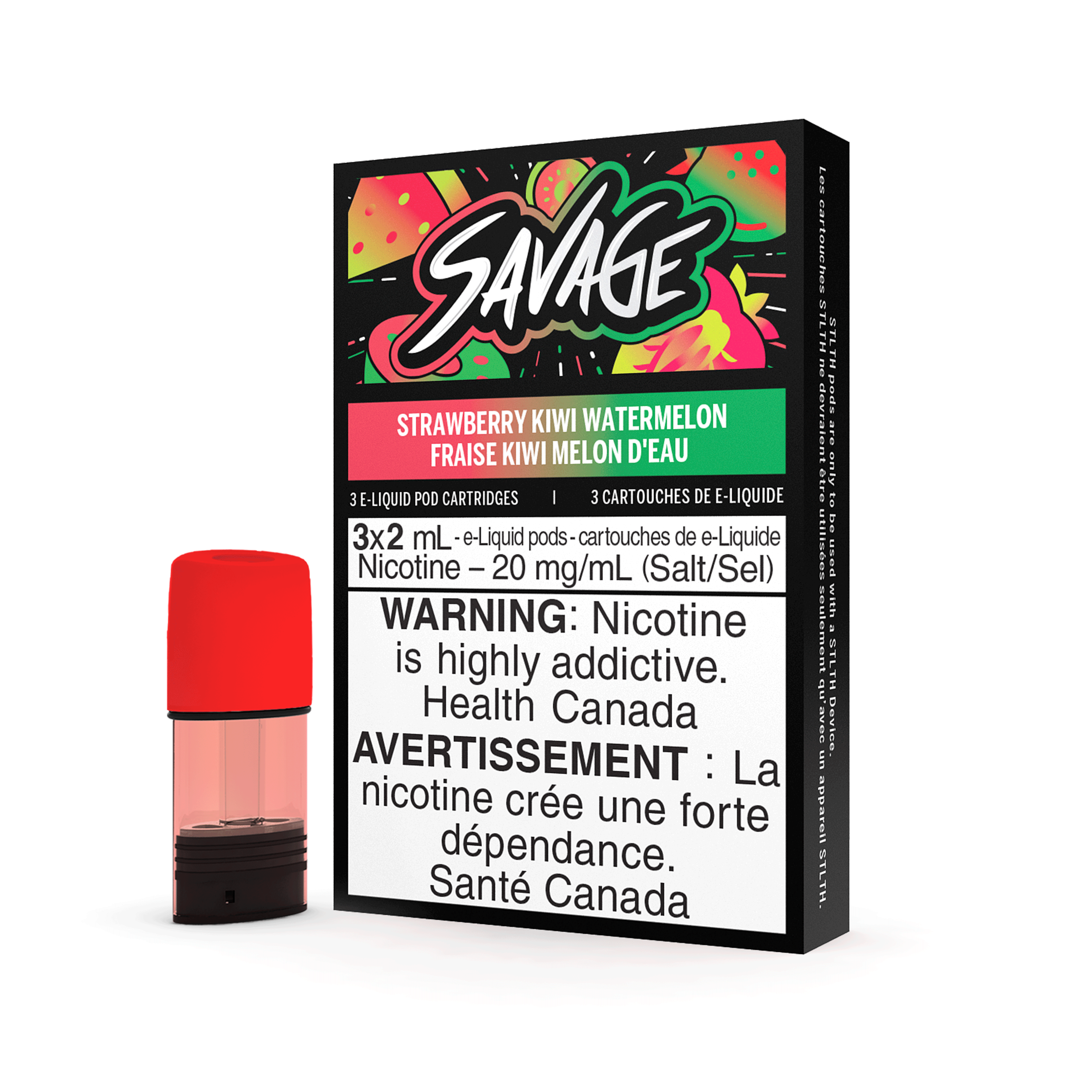 Savage Strawberry Kiwi Watermelon