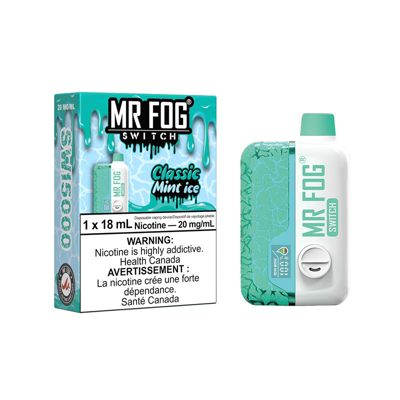 Mr Fog Switch 18ml Zero Nic Mint Ice