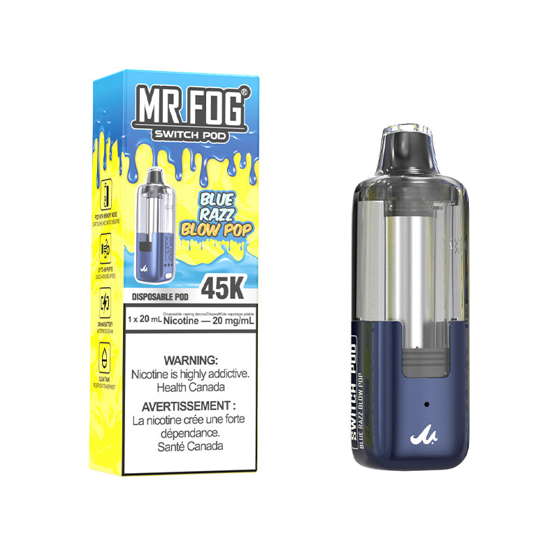 Mr Fog Switch Pod 45k Blue Razz Blow Pop
