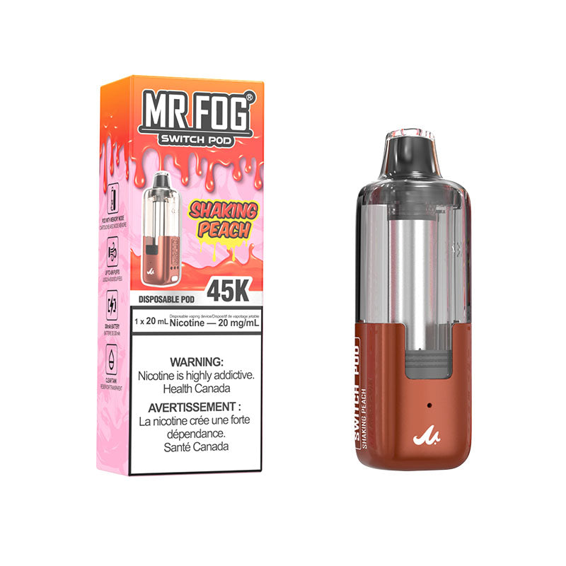Mr Fog Switch Pod 45k Shaking Peach