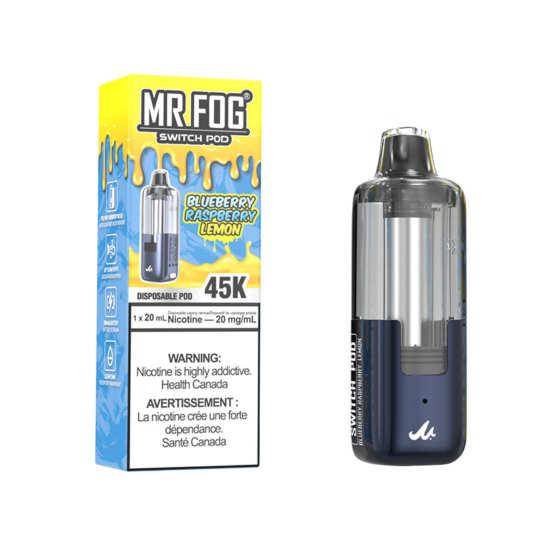 Mr Fog Switch Pod 45k Blueberry Raspberry Lemon