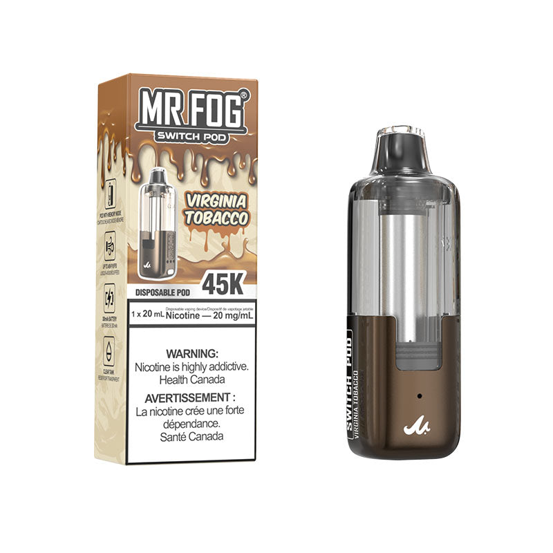 Mr Fog Switch Pod 45k Virginia Tobacco