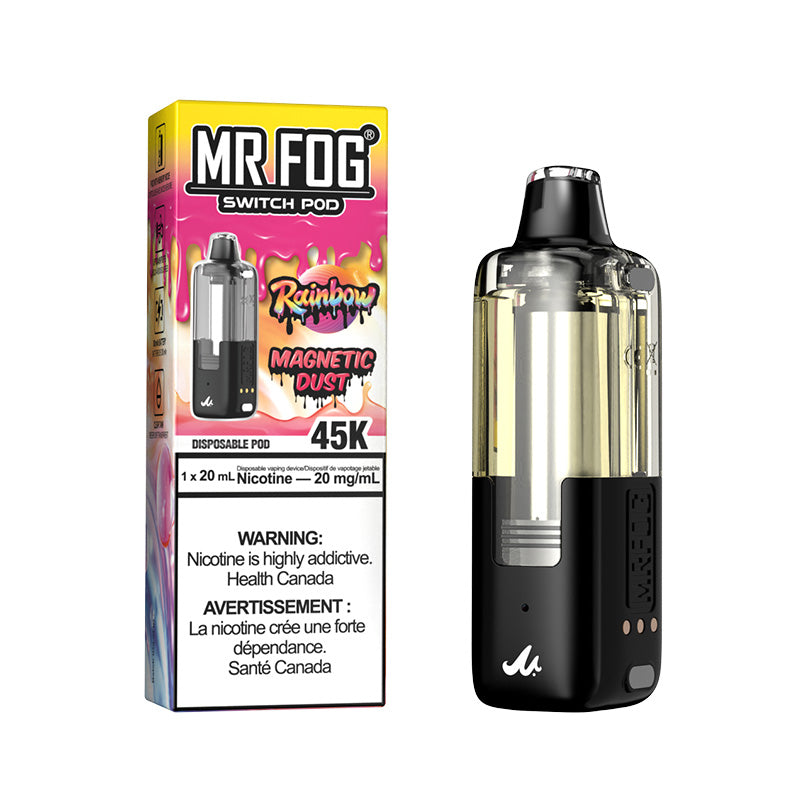 Mr Fog Switch Pod 45k Rainbow Magnetic Dust