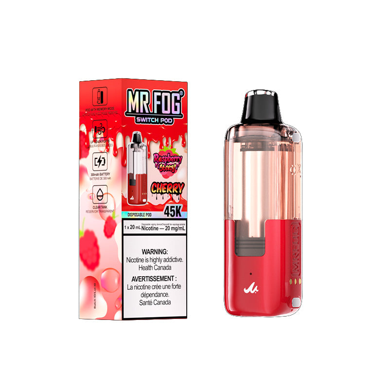 Mr Fog Switch Pod 45k Raspberry Steezy Cherry