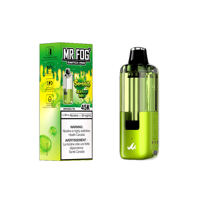 Mr Fog Switch Pod 45k Sour Sour Mint