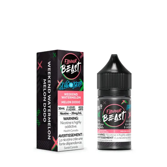 Flavour Beast E-juice 30ml 20mg Weekend Watermelon