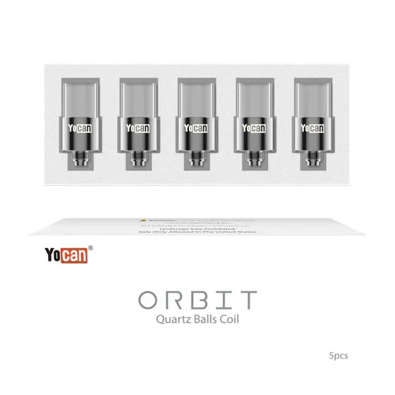 Yocan Orbit Quartz Balls Coil 5 Pack
